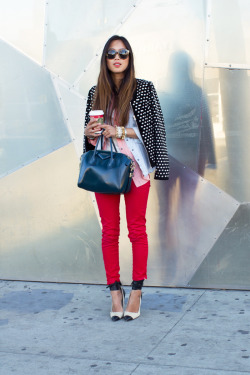 fashion-streetstyle:  Studded 