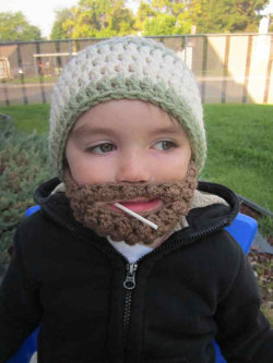 moare:  duuuuuuhhhh:  Too fucking cuteeeeeeeeeeeeeeeee by Lauradesign Kids Ultimate Beard Brown. via osakamadclub  He will get ALL the ladies.   Oh gawd cutest child ever. I want one in big person size toooo.