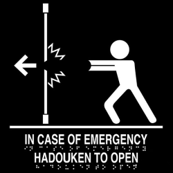 insanelygaming:  Emergency Hadouken! - by theepiceffect Available