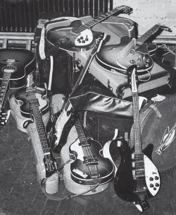 jai-guru:  December 1965: The Beatles’ gear for their final