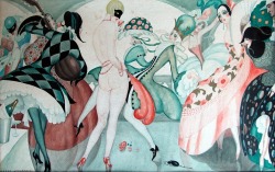 noonesnemesis:  Gerda Wegener Scene de Carnaval 1920s 