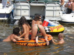 babesandboats:  Go tubing with Beautiful Boating Babes at http://babesandboats.tumblr.com/