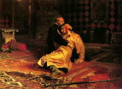 oil on canvas 19th century Ilya Yefimovich Repin - Ivan the Terrible