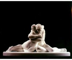 iheartmyart:  Maria Gamundi, Embrace, Statuary marble, 2004,