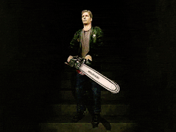 fuckyeah-jamessunderland:  Fabulous James and his fabulous chainsaw