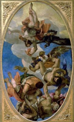 loquaciousconnoisseur:  Paolo Veronese Jupiter Striking Down