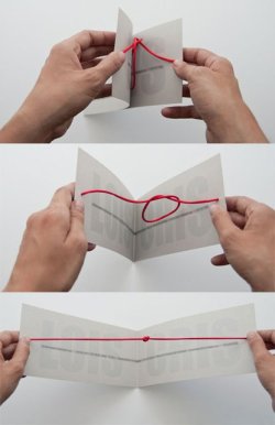 mailinhs:  airows:  “Tying The Knot” Wedding Invitation.