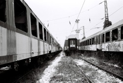 roybusch-photography:  Train Cemetery, Sofia. Captured by tom8o