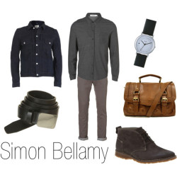 characterinspiredfashion:  Simon Bellamy  I could wear this so