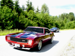 vehiclesaremyvehicle:  Cranberry ‘69 Z28 