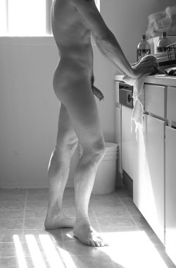 kitchens just scream “be naked”