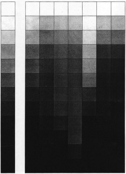 pandamandium:  black and white colour chart_Riyo Nemeth 