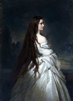 Empress Elizabeth of Austria Franz Xaver Winterhalter 1865