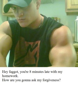 portlandfaggot:  If i displeased this man, I would beg him to