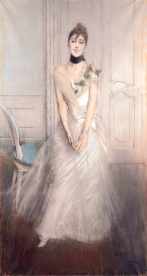 cavetocanvas:  Giovanni Boldini, A Portrait of Emiliana Concha