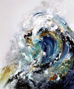  Maggi Hambling, Wave 