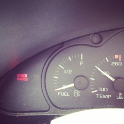 NOOO! I need gas. Lol (Taken with instagram)