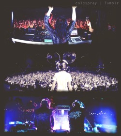 daniebla:  Daft Punk, Deadmau5 & Skrillex  woah love these