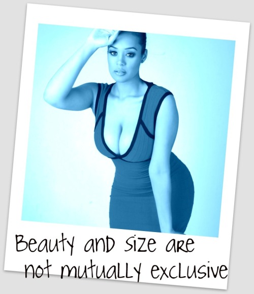 Beauty and size have zero correlation. [follow for LOADS more from her] - Certified #KillerKurves 