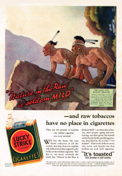 dtxmcclain:  Lucky Strike, 1932 