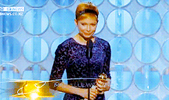 lawyerupasshole:  Michelle Williams wins Best Actress at the