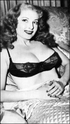 1950sunlimited:  Tempest Storm Featured in the pages of a 1957 issue of &lsquo;Glamour Parade&rsquo; magazine.. 