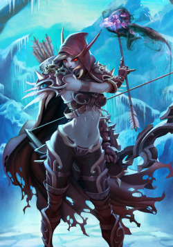 fuckyeahsylvanaswindrunner-blog:  Top 6 Favorite Sylvanas Windrunner