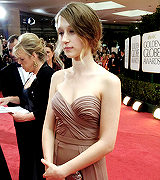  Golden Globes 2012 - red carpet Taissa Farmiga. 