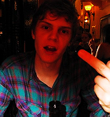  letter e (celebritychallenge) Evan Peters.  