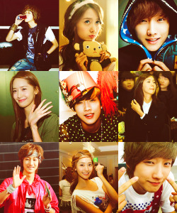 stayinseoul:  Jinyoung (B1A4) & Yoona (SNSD) asked by m-joe