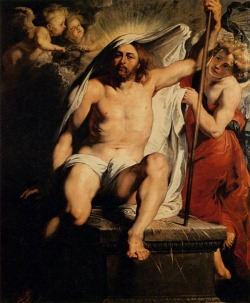 Resurrected Christ Triumphant by Peter Paul Rubens