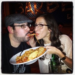 Lady and the Tramp style with @steviej102 (Taken with Instagram