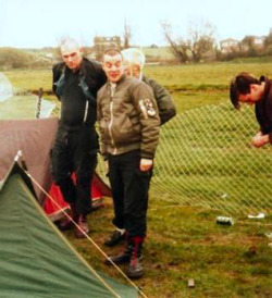 motherfuckingfuckery:  Skinheads at Scooter Rally - circa 1984