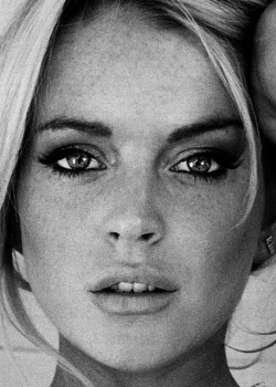 super portrait von lindsay lohan