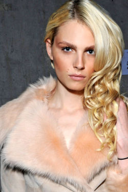 hausofandrejpejic:  Andrej Pejic at backstage Michalsky F/W12