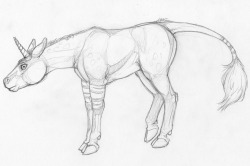 Tried to see if i could still draw regular equines. Meh. It’s