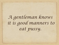 Yep I’m a gentleman!