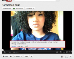 mursall-n:  LMAO     awwwl wdf… comments on yt can be