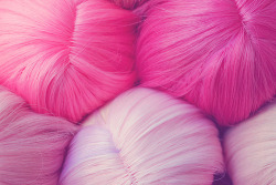 pinktralalahair:  Different shades of pink 