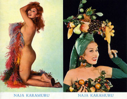  Naja Karamuru   aka. “Princess Naja”.. Vintage promotional