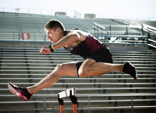 Trey Hardee in the January 2012 issue of Men’s Health magazine.