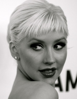 themergencyflashlight:  Christina Aguilera at the 2008 Grammy