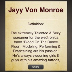 twizzyfbiebsdgit:  #JayyVonMonroe #BOTDF (Taken with instagram)