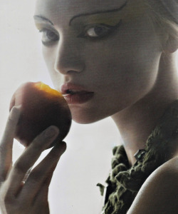 Model: Gemma Ward Photographer: Steven Meisel Magazine: Vogue