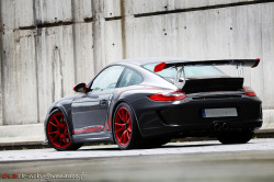 wealthandwheels:  PORSCHE GT3 RS Phase II by Eddy Clio on Flickr.