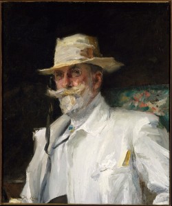 peira:  Annie Traquair Lang:  William Merritt Chase (c.1910)