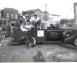 harveyjennersonn:  Corona Dukes greaser gang. Brooklyn 1950s.