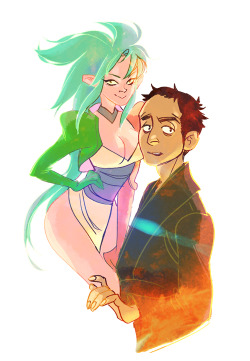 milkmanner:  Tenchi had the worst reaction to naked space babes