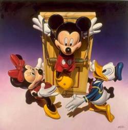 romeobeat:  the crucifixion of mickey mouse  
