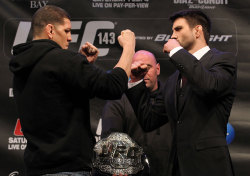 fightersblog:  Diaz vs Condit